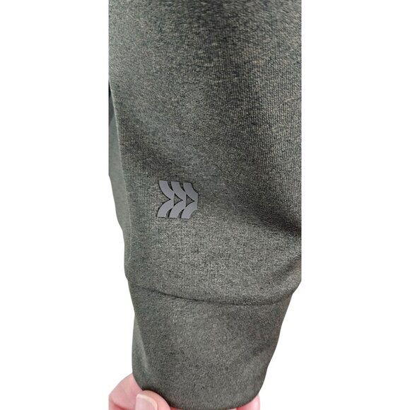 All In Motion Mens Hooded Full-Zip Jacket Olive Green Size L Activewear - Picture 5 of 10